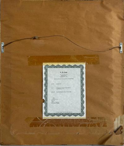 Pierre Auguste Renoir Pierre Auguste Renoir Aquatint on Arches Paper Titled Femme Nue with C O A 