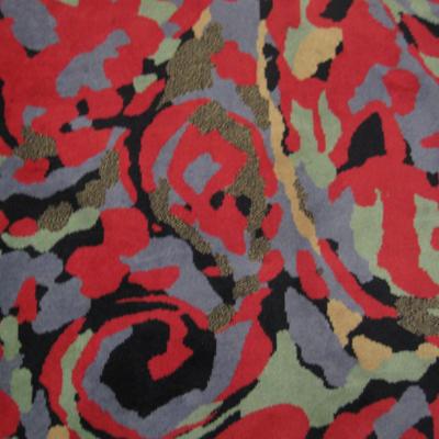 Pierre Balmain Modernist Wool Carpet France circa 1960