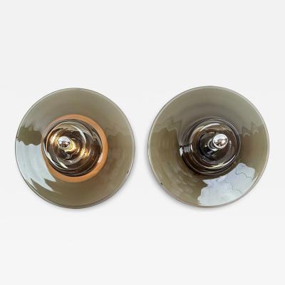 Pierre Cardin Late 20th Century Pair of Space Age Sconces by Pierre Cardin for Venini