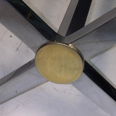 Pierre Cardin Modernist X Base Two Tone Coffee Table by Pierre Cardin