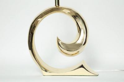 Pierre Cardin Pierre Cardin Style Brass Lamps