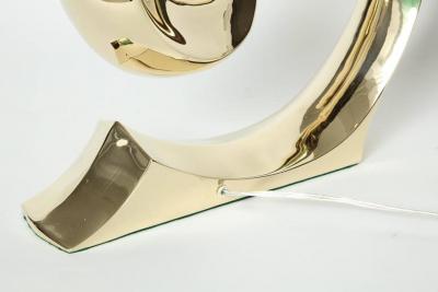 Pierre Cardin Pierre Cardin Style Brass Lamps