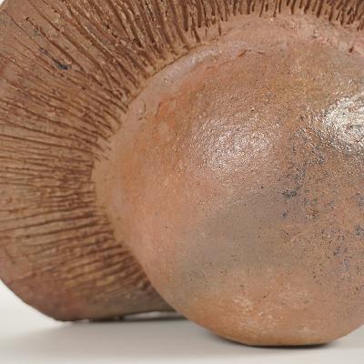 Pierre Casenove SATURN B Anagama fired ceramic sculpture