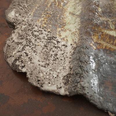 Pierre Casenove UNTITLED E Glazed ceramic wall sculpture