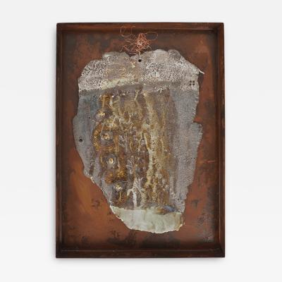 Pierre Casenove UNTITLED E Glazed ceramic wall sculpture