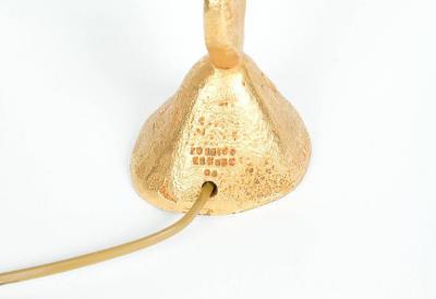 Pierre Casenove WHIMSICAL GILT BRONZE DOVE LAMP BY PIERRE CASENOVE