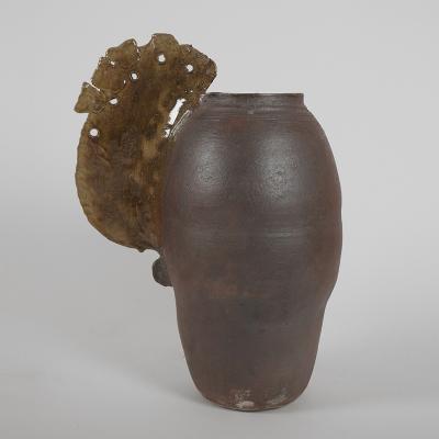 Pierre Casenove WINGED VASE BIG High temperature glazed ceramic