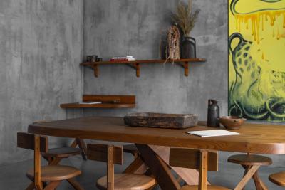 Pierre Chapo Custom Shelf by Pierre Chapo France 1970s