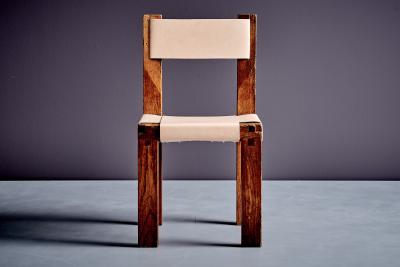 Pierre Chapo Early S 11 Wood Chair by Pierre Chapo