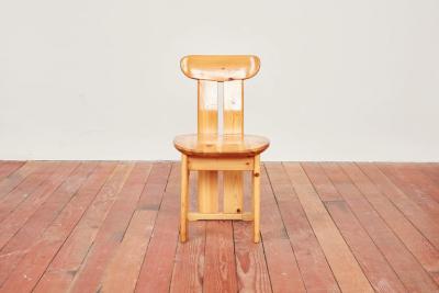 Pierre Chapo FRENCH DINING CHAIRS SET OF 10