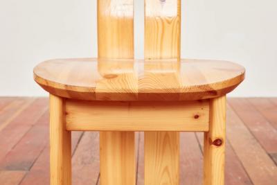 Pierre Chapo FRENCH DINING CHAIRS SET OF 10