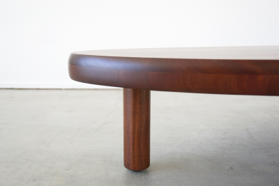Pierre Chapo FRENCH MAHOGANY COFFEE TABLE