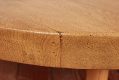 Pierre Chapo FRENCH OAK COFFEE TABLE