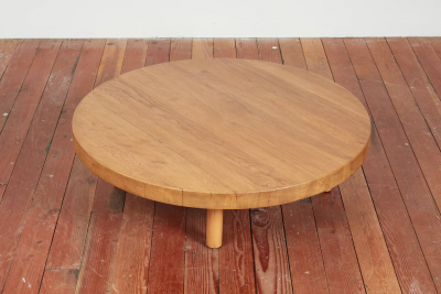 Pierre Chapo FRENCH OAK COFFEE TABLE