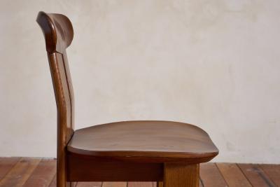 Pierre Chapo French Dining Chairs Set of 10