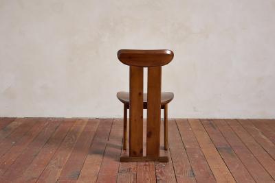 Pierre Chapo French Dining Chairs Set of 10
