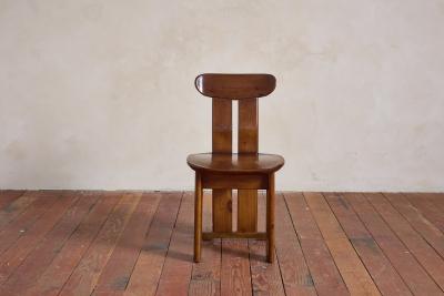 Pierre Chapo French Dining Chairs Set of 10