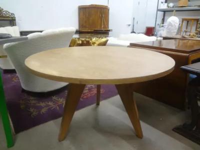 Pierre Chapo French Modern Pierre Chapo Inspired Center Table