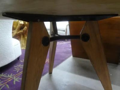 Pierre Chapo French Modern Pierre Chapo Inspired Center Table