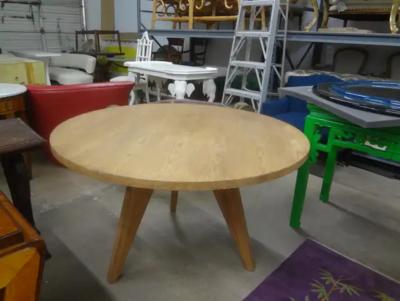 Pierre Chapo French Modern Pierre Chapo Inspired Center Table