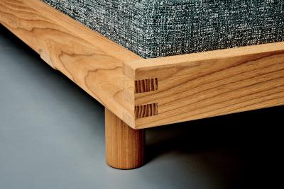 Pierre Chapo Minimalist Daybed Sofa Bench L 09H by Pierre Chapo in Elm