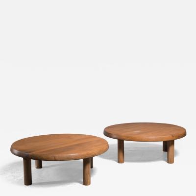 Pierre Chapo Pair of Pierre Chapo coffee tables