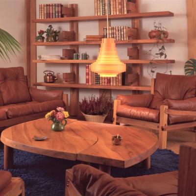 Pierre Chapo Pierre Chapo B17 Handcrafted Elm Wood Shelf for Chapo Cr ation