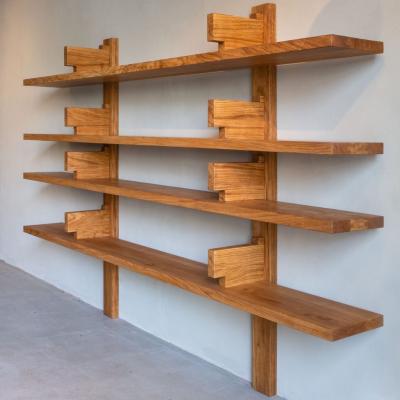 Pierre Chapo Pierre Chapo B17 Handcrafted Elm Wood Shelf for Chapo Cr ation