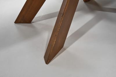 Pierre Chapo Pierre Chapo Model T35A Dining Table in Solid Elm France 1970s