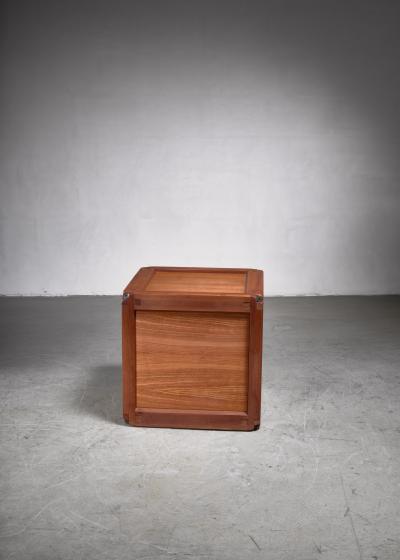 Pierre Chapo Pierre Chapo square elm B10 cupboard France 1960s