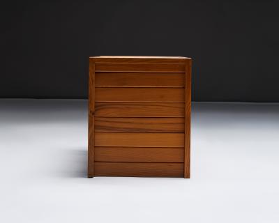 Pierre Chapo Pine Cabinet by Pierre Chapo for Maison Regain France c 1970