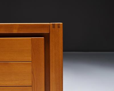 Pierre Chapo Pine Cabinet by Pierre Chapo for Maison Regain France c 1970