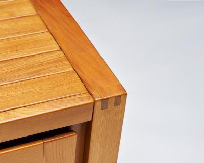 Pierre Chapo Pine Cabinet by Pierre Chapo for Maison Regain France c 1970
