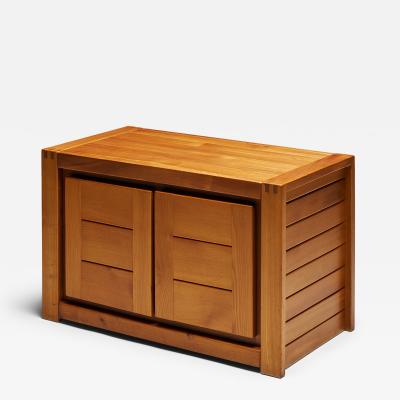 Pierre Chapo Pine Cabinet by Pierre Chapo for Maison Regain France c 1970