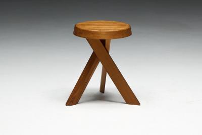Pierre Chapo S31 Stools by Pierre Chapo France 1970s