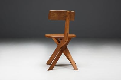 Pierre Chapo S34 Dining Chairs by Pierre Chapo France 1970s