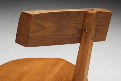 Pierre Chapo S34 Dining Chairs by Pierre Chapo France 1970s