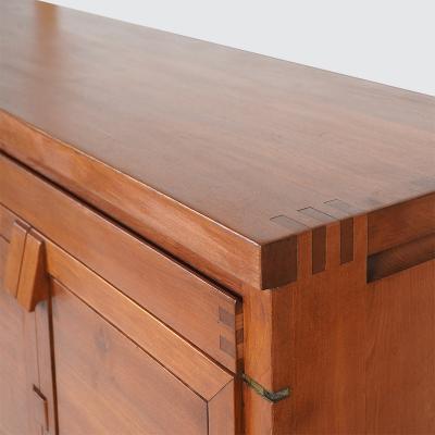 Pierre Chapo SOLID ELM WOOD R13 SIDEBOARD by Pierre Chapo 1960 