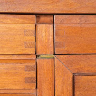 Pierre Chapo SOLID ELM WOOD R13 SIDEBOARD by Pierre Chapo 1960 