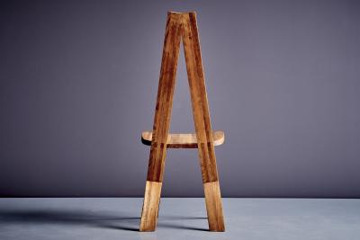 Pierre Chapo Set of 6 Pierre Chapo S45 Chairs in Elm Wood
