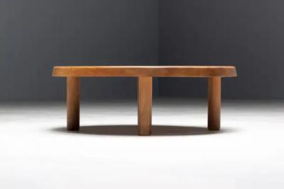 Pierre Chapo T02 Coffee Table by Pierre Chapo France 1960s