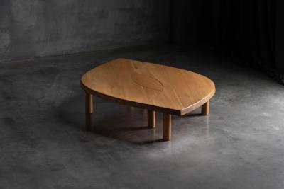 Pierre Chapo T22C Loeil Coffee Table by Pierre Chapo France 1972