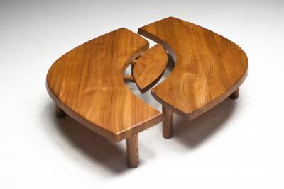 Pierre Chapo T22C Loeil Coffee Table by Pierre Chapo France 1972