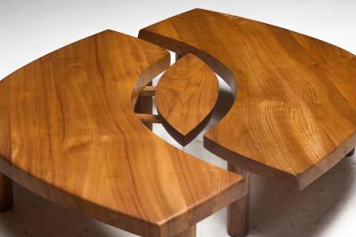 Pierre Chapo T22C Loeil Coffee Table by Pierre Chapo France 1972