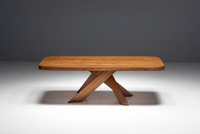 Pierre Chapo T35 Dining Table by Pierre Chapo France 1970s