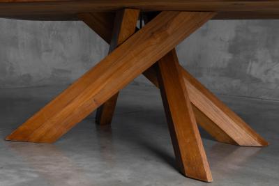 Pierre Chapo T35 Dining Table by Pierre Chapo France 1970s