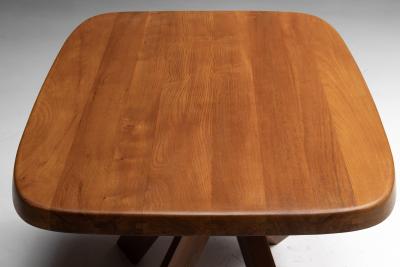 Pierre Chapo T35A Dining Table by Pierre Chapo France 1970s