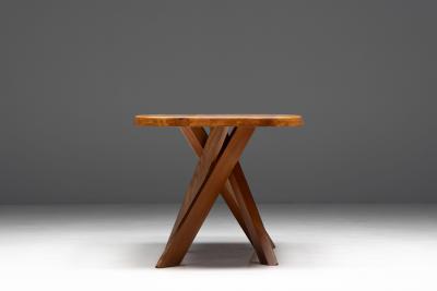 Pierre Chapo T35A Dining Table by Pierre Chapo France 1970s