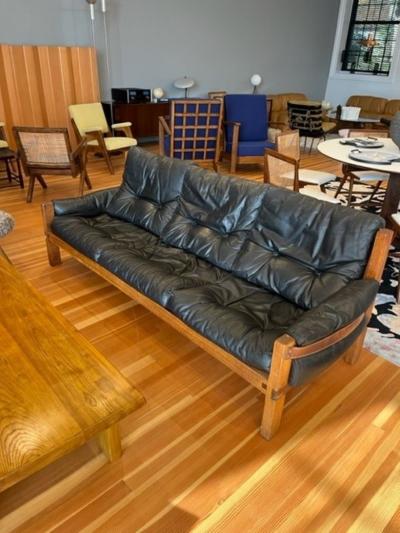 Pierre Chapo Three Seat Sofa S32