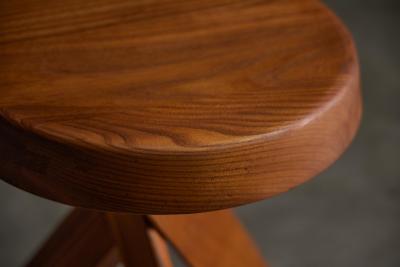 Pierre Chapo Tripod Stool by Pierre Chapo France 1970s